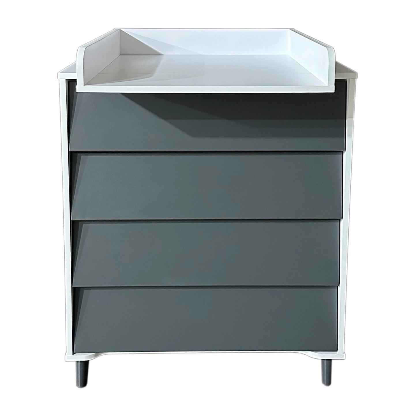 Пеленальный комод Антел Marcel Белый/Графит 108134311-pelenalnii-komod-antel-marcel-beliigrafit