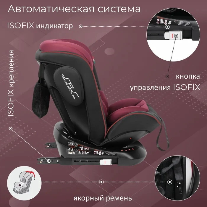 Автокресло Sweet Baby Crosstour 360 SPS Isofix wine/black f0qg757082locn48snmdoi8ttzsjfj60
