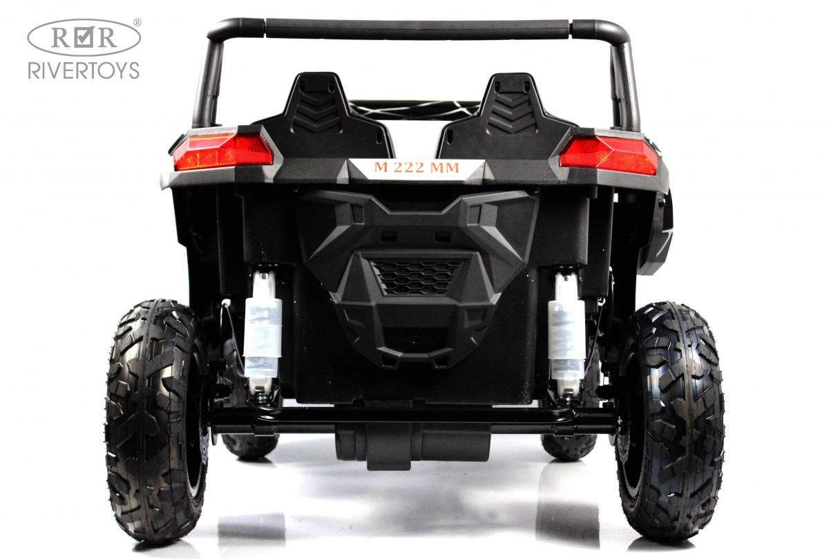 Детский электромобиль RiverToys M222MM черный 39bdukhwpoo36o9urcq0k8n9fznrh4dn