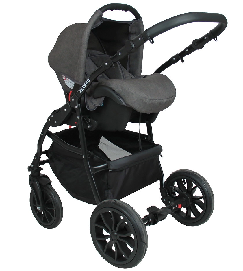 Коляска 3в1 Alis ALVARO т.серый+св.серый+желтая кожа uj4zvabe936oc1zubepqj29yk8ucmte1