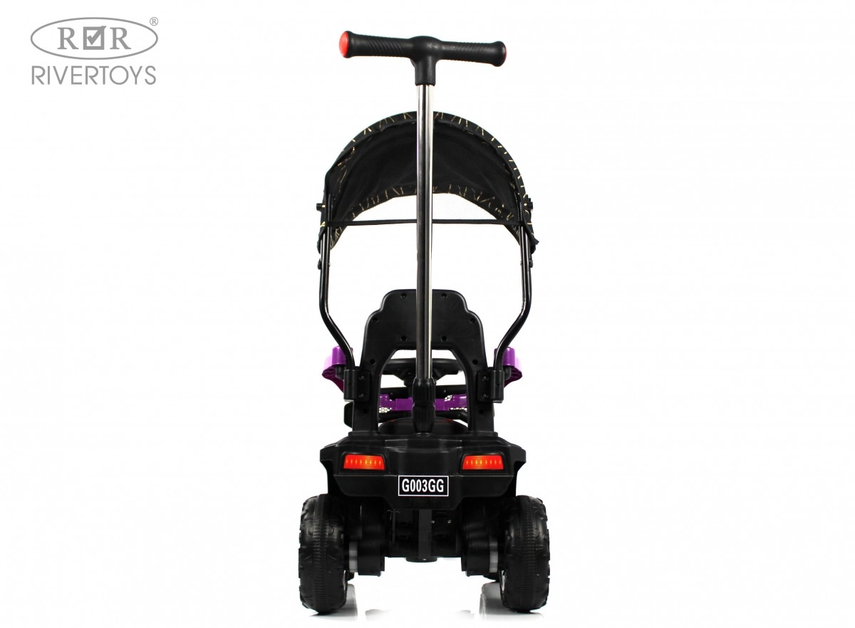 Детский электромобиль RiverToys G003GG фиолетовый 997xb2uc0dxkogiezz258yp5h5fihwn1