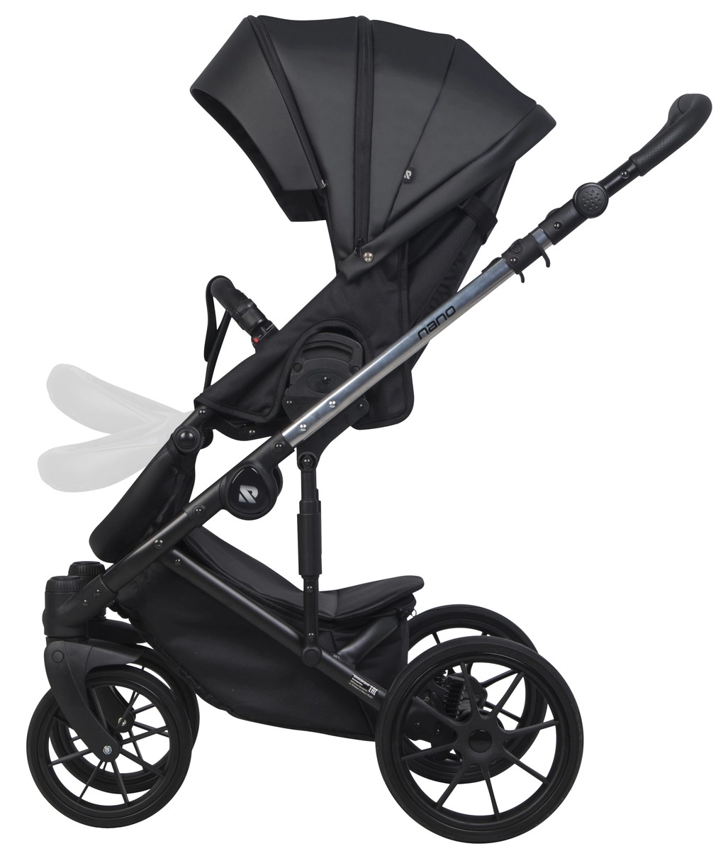 Детская коляска Riko Nano Thermo 2 в 1 01 Black (черный) 56mfuzrt23ihikahn5ifhzvcidvq86vq