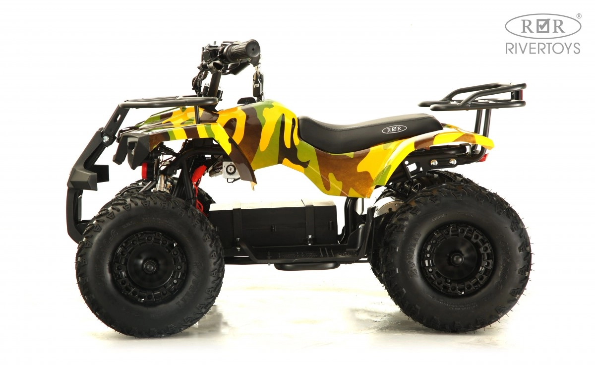 Детский электроквадроцикл RiverToys TIKI LUX желтый камуфляж gznl8amnj3lhqxp54gcomapm2n1yaw74