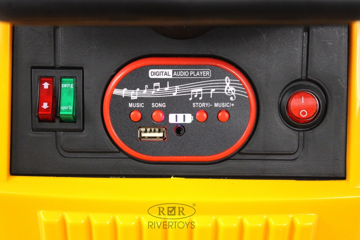 Детский электромобиль RiverToys C004MC желтый s043xm5xp06c7g5yq62o6ynxw96bcjp7