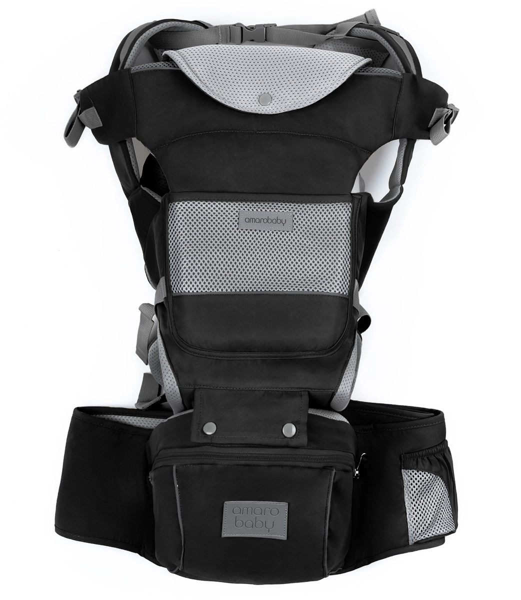 Эрго-рюкзак AmaroBaby Хипсит Carry чёрный isqbmz9z9s29skvcals2oo1jh8wir30b