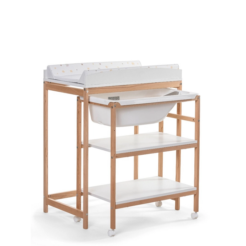 Пеленальный стол Ok Baby Woody с ванночкой (стандарт)