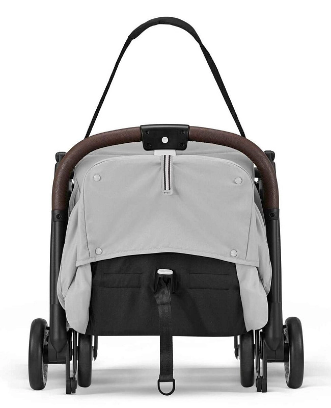 Прогулочная коляска Cybex Orfeo SLV Fog Grey с дождевиком и бампером5