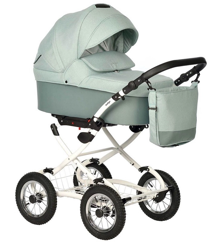 Коляска 2 в 1 Indigo BARBARA Classic шалфей 772knxh2w7i5zz8zbsj1otb51a3rr56v