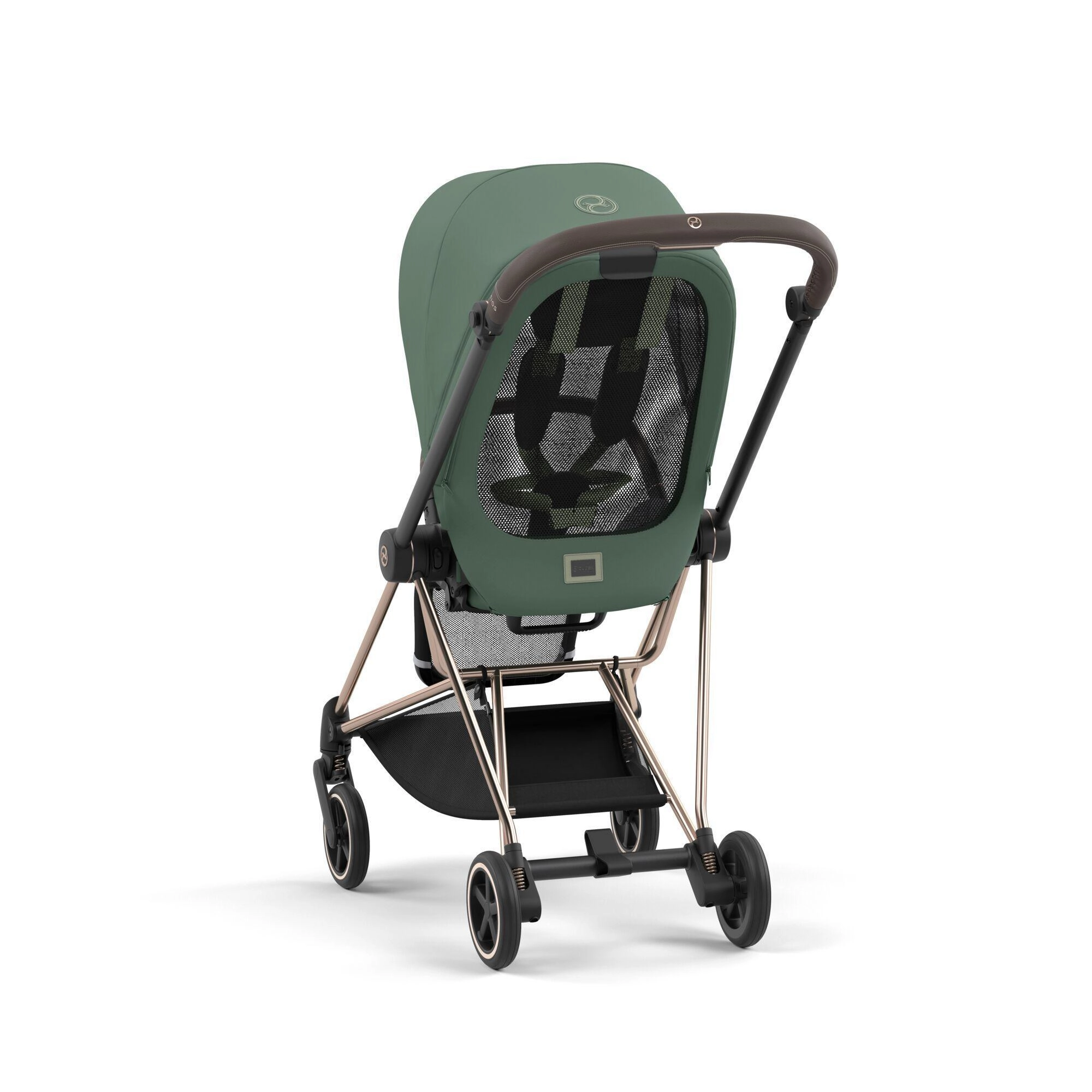 Cybex Mios V3 прогулочная коляска Leaf Green, Rose Gold доп4