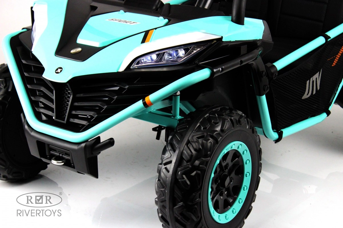 Детский электромобиль RiverToys P555PP светло-зеленый 8btavj43j5xkyk4vdmn6ycdlmbxero8u