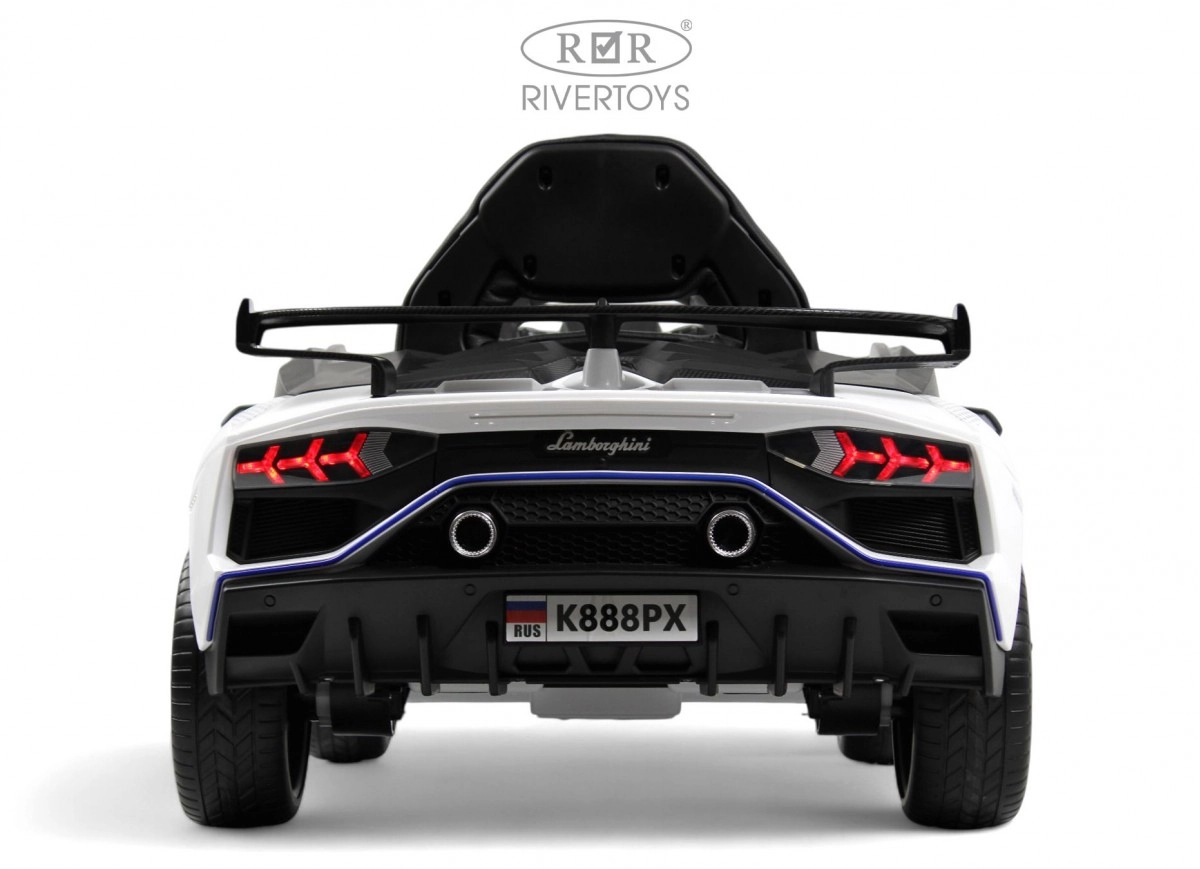 Детский электромобиль RiverToys K888PX белый do4tbgg4hdqe01lsl8zryl3pib8yngvh