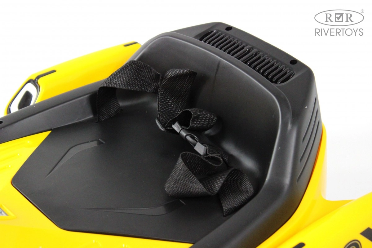 Детский электромобиль RiverToys K009PX желтый k0yc4qo8rdzk04tgqgthp8yadru6msd6
