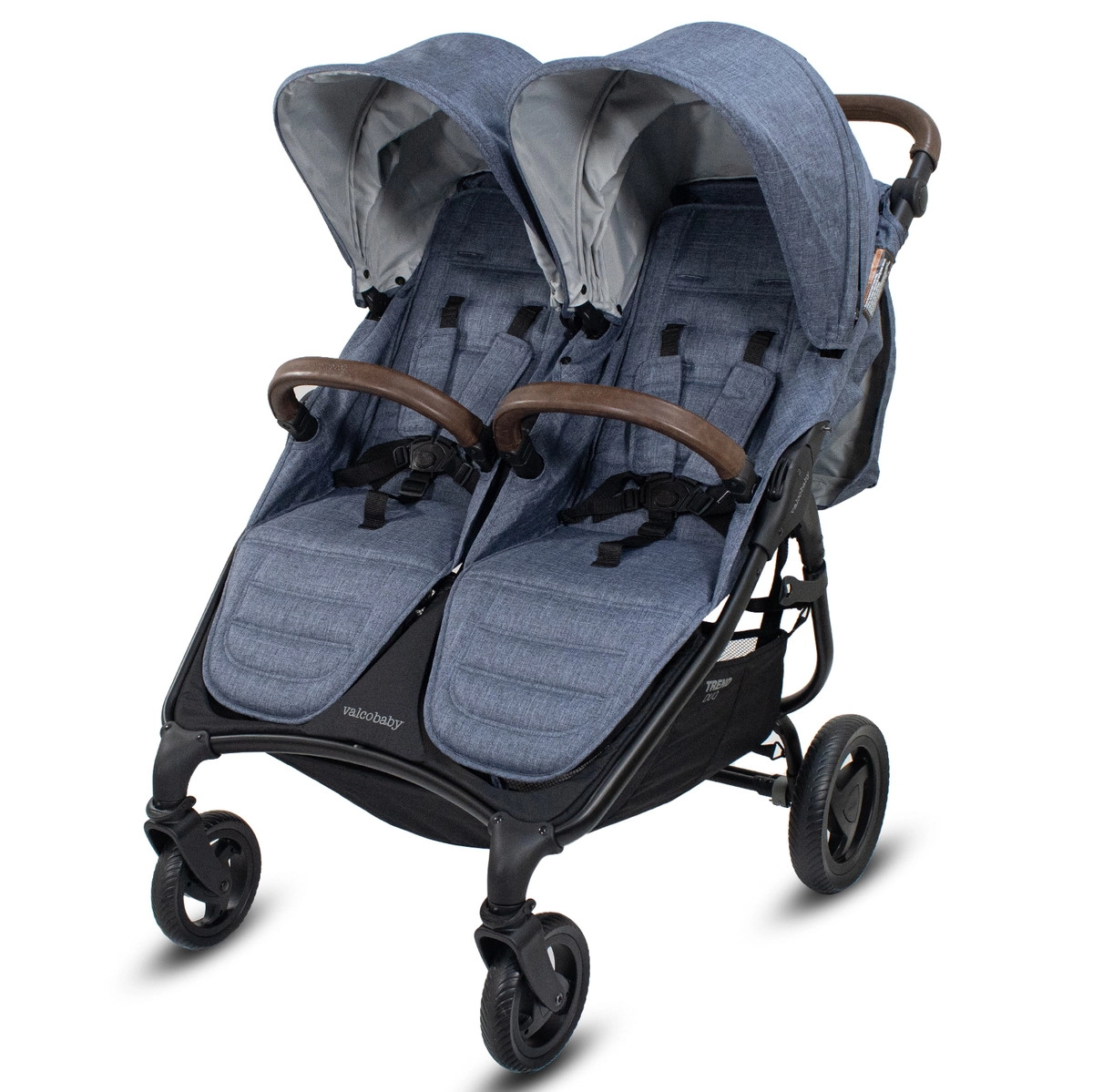 Детская прогулочная коляска для двойни Valco baby Snap Duo Trend Denim 7islhtugvnw7n484d0ket540so9gkana