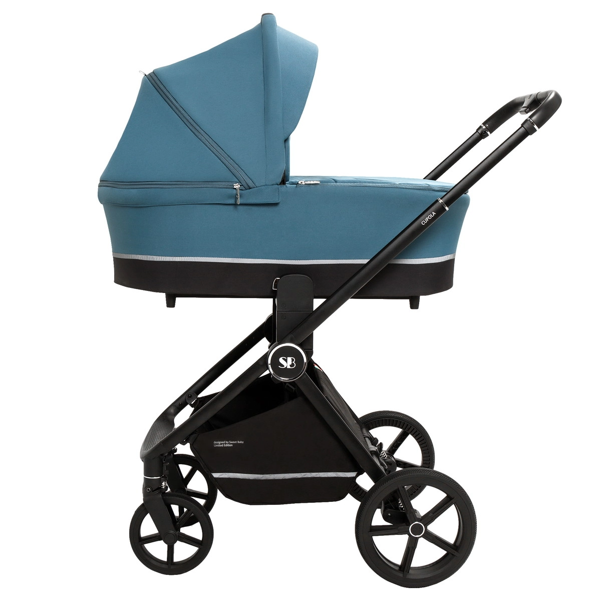 Детская коляска Sweet Baby Cupola New 3 в 1 Ocean Green q2n3l1ljaia2uf4zul583m7gf9yrys7k