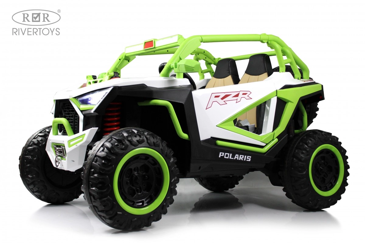 Детский электромобиль RiverToys E001EE зеленый a17tux5b9ly27krl1554jea62amrr7qt