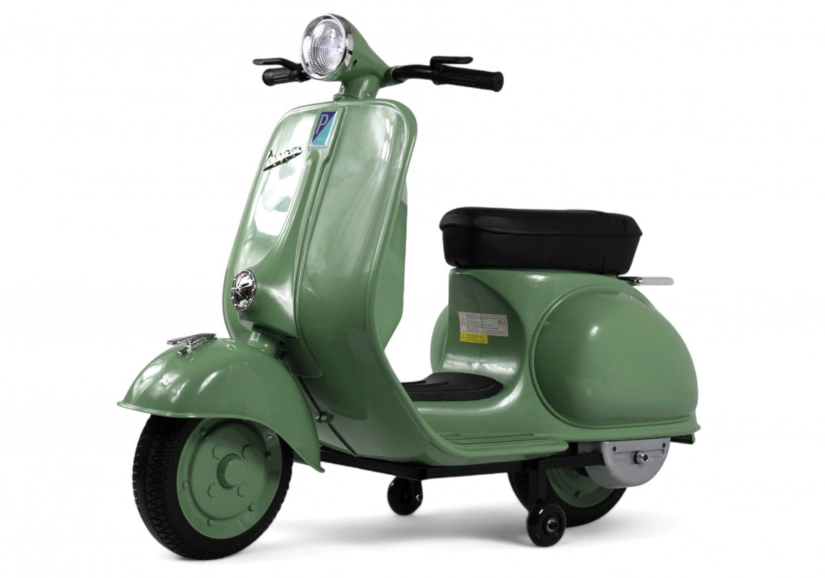 Детский электроскутер RiverToys VESPA M888MM зеленый kdc9g319mn5q70z659q0ar72mvm7zsx6