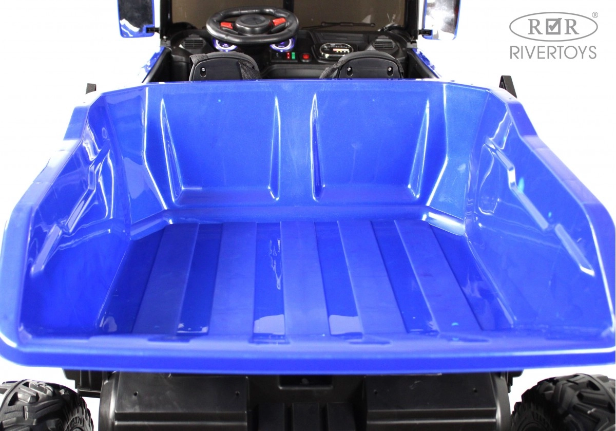 Детский электромобиль RiverToys K777AM синий ozcatc5xxfilk0j7owx84v2791ascnkl