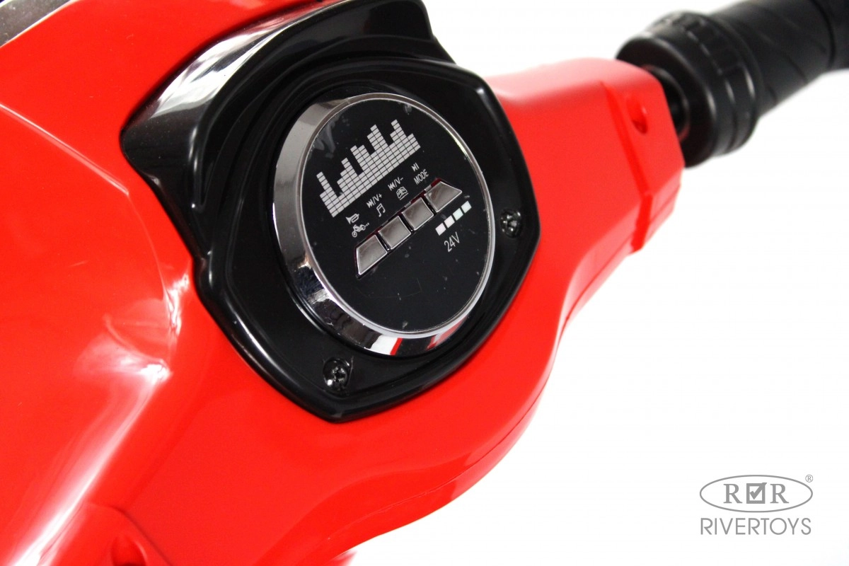 Детский электромотоцикл RiverToys A111AA красный azb40e0hz16hp5pjfvspn6kagjln066r