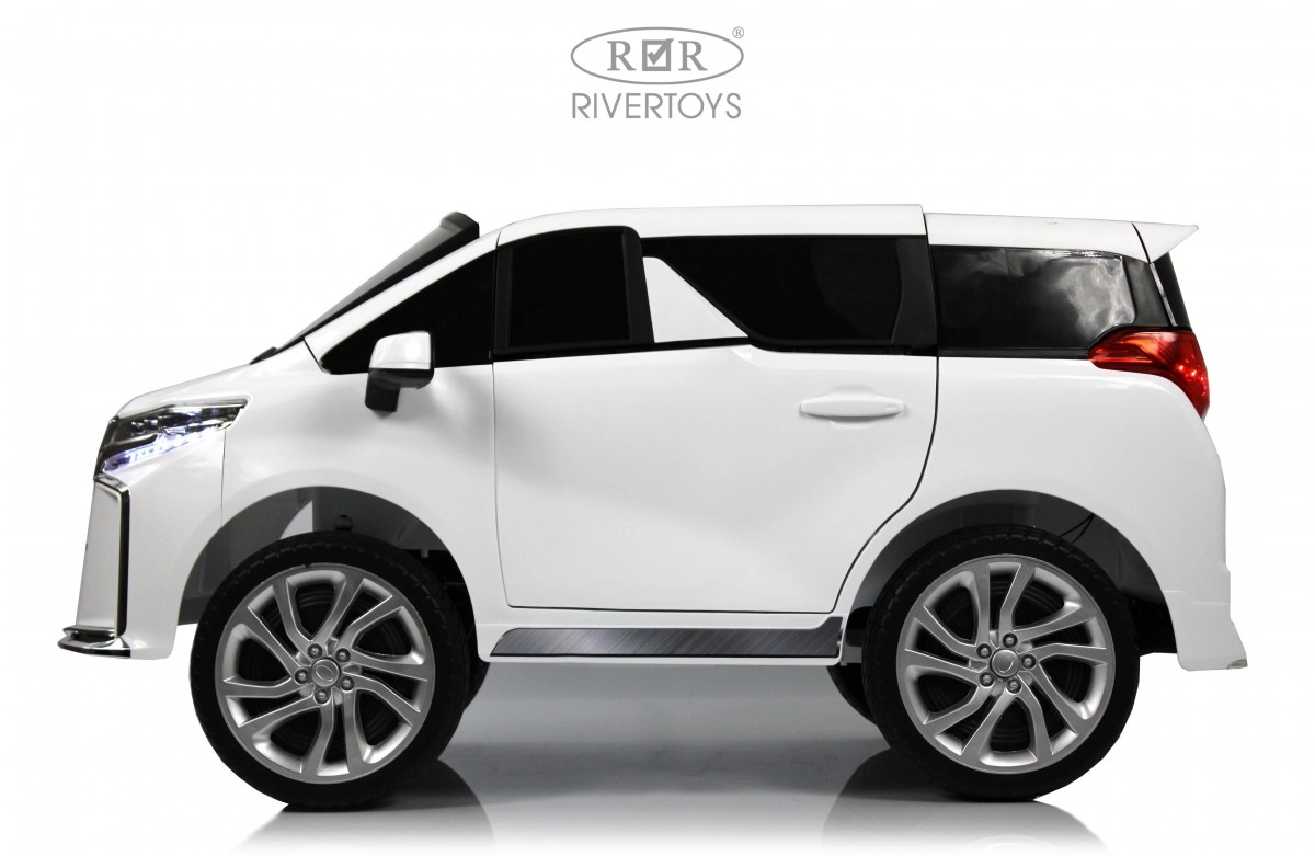Детский электромобиль RiverToys K555AM белый fz1g0bogsi1eypq2dmapglz5kv31ijii