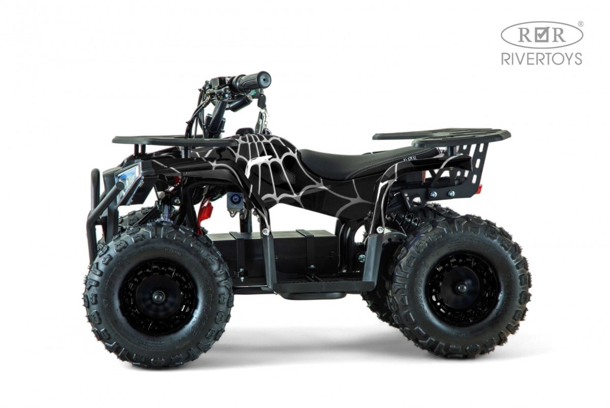 Детский электроквадроцикл RiverToys MIKA LUX черный Spider 2zruqeahdpanbu6vjpf1sgs6s2w3swfm