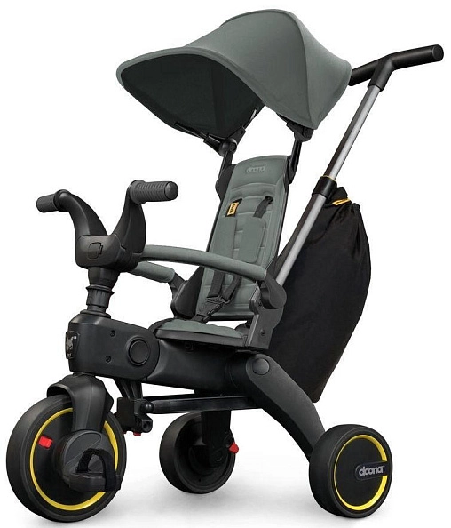 Детский складной трехколесный велосипед Doona Liki Trike S3 (Slate Green (Forest Grey))