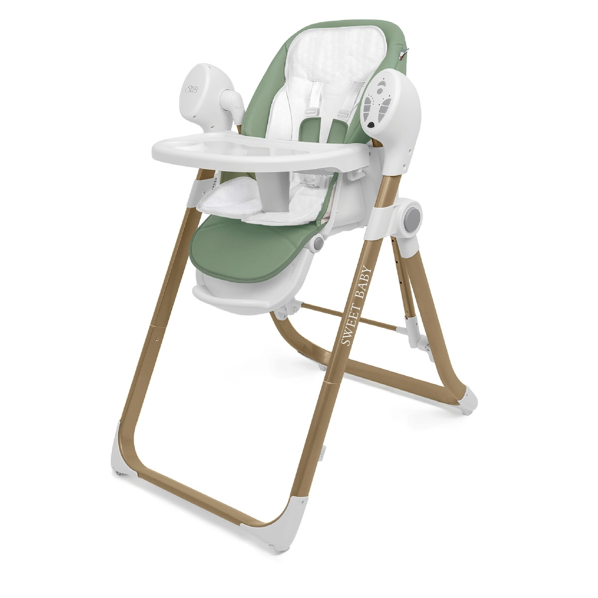 Стульчик-электрокачели Sweet Baby Fiesta Gold Green enyaj9h4louxlkic73u2ydvbvxq5ptxu