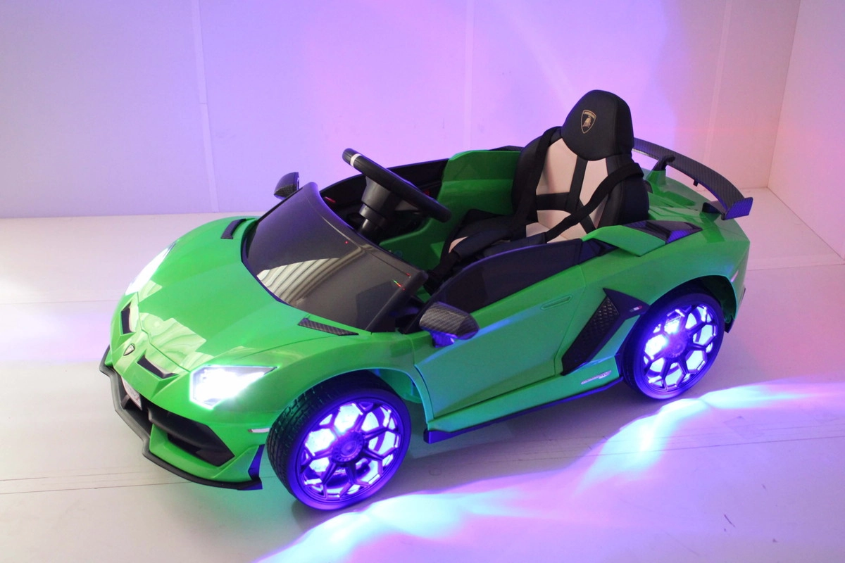 Детский электромобиль RiverToys Lamborghini Aventador SVJ A333MP зеленый ia3keac04qwdssyabppahj1r64675an5