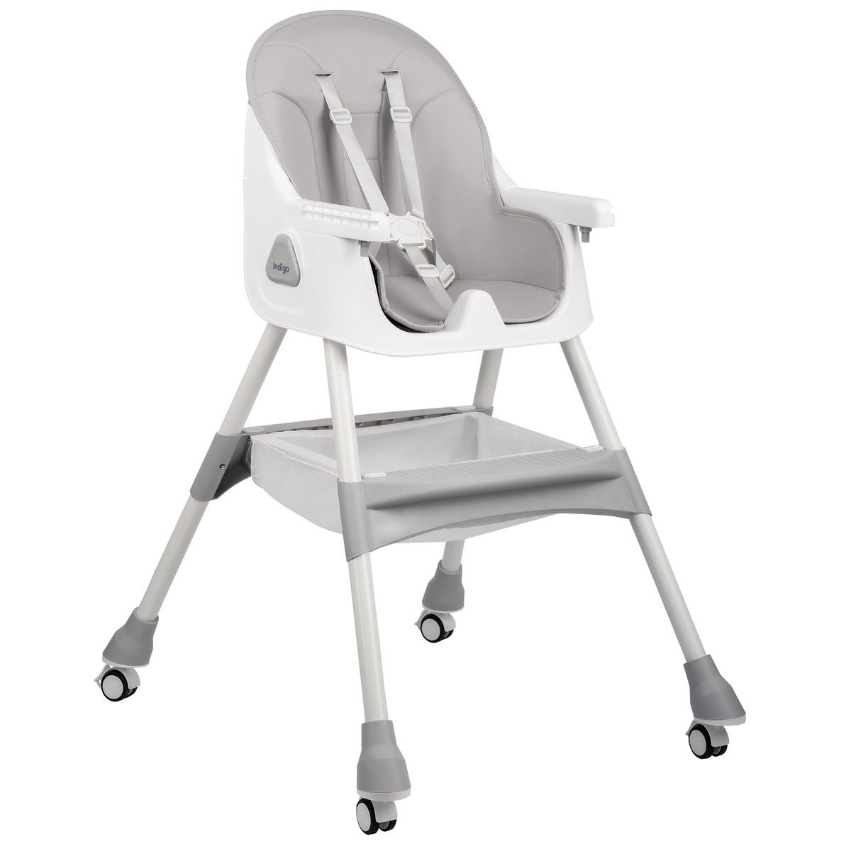 Стульчик для кормления Indigo Corn светло-серый hgx97wwivpgn3zlozv9d8pnvcs1gam12