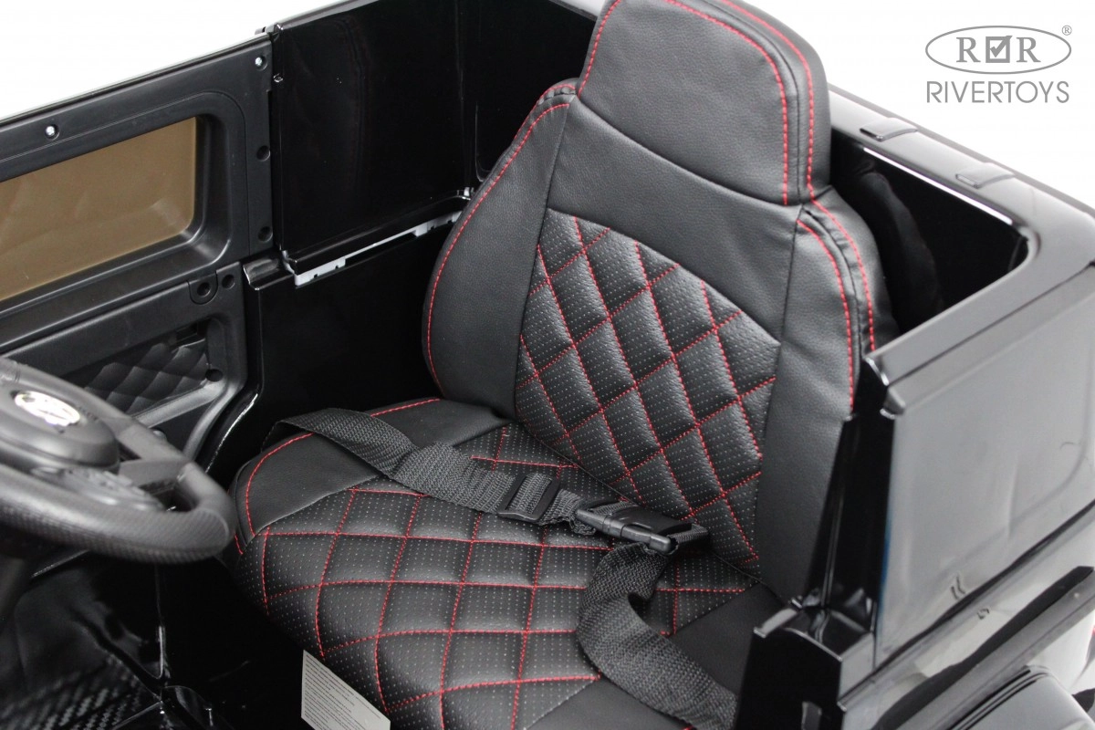 Детский электромобиль RiverToys Mercedes-AMG G63 K999KK черный глянец hemb96jh43u5o1xdzg7620m8a5m55aoy