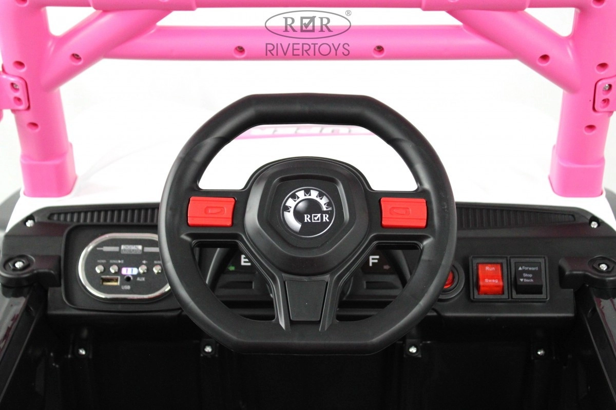 Детский электромобиль RiverToys L888LL розовый a0fnxlcnfswjwli3j31adcr63iv23mwr