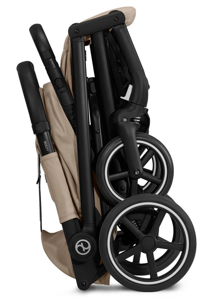 Прогулочная коляска Cybex Beezy Almond Beige с дождевиком и бампером kph9xocux2tjx0jutcs7oobx9mmeqpvb