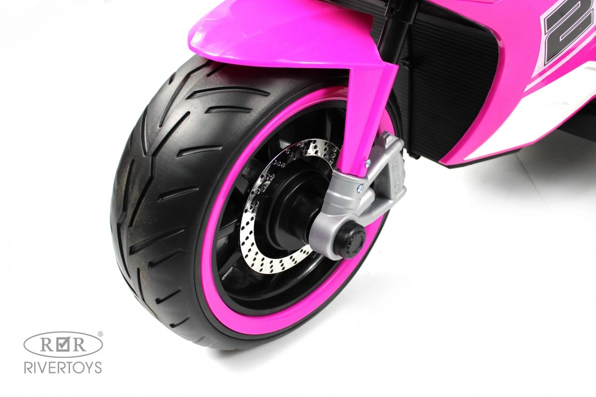 Детский электромотоцикл RiverToys C005MC розовый vynxaqzn6klm8y4setf8q8aclzur2r39