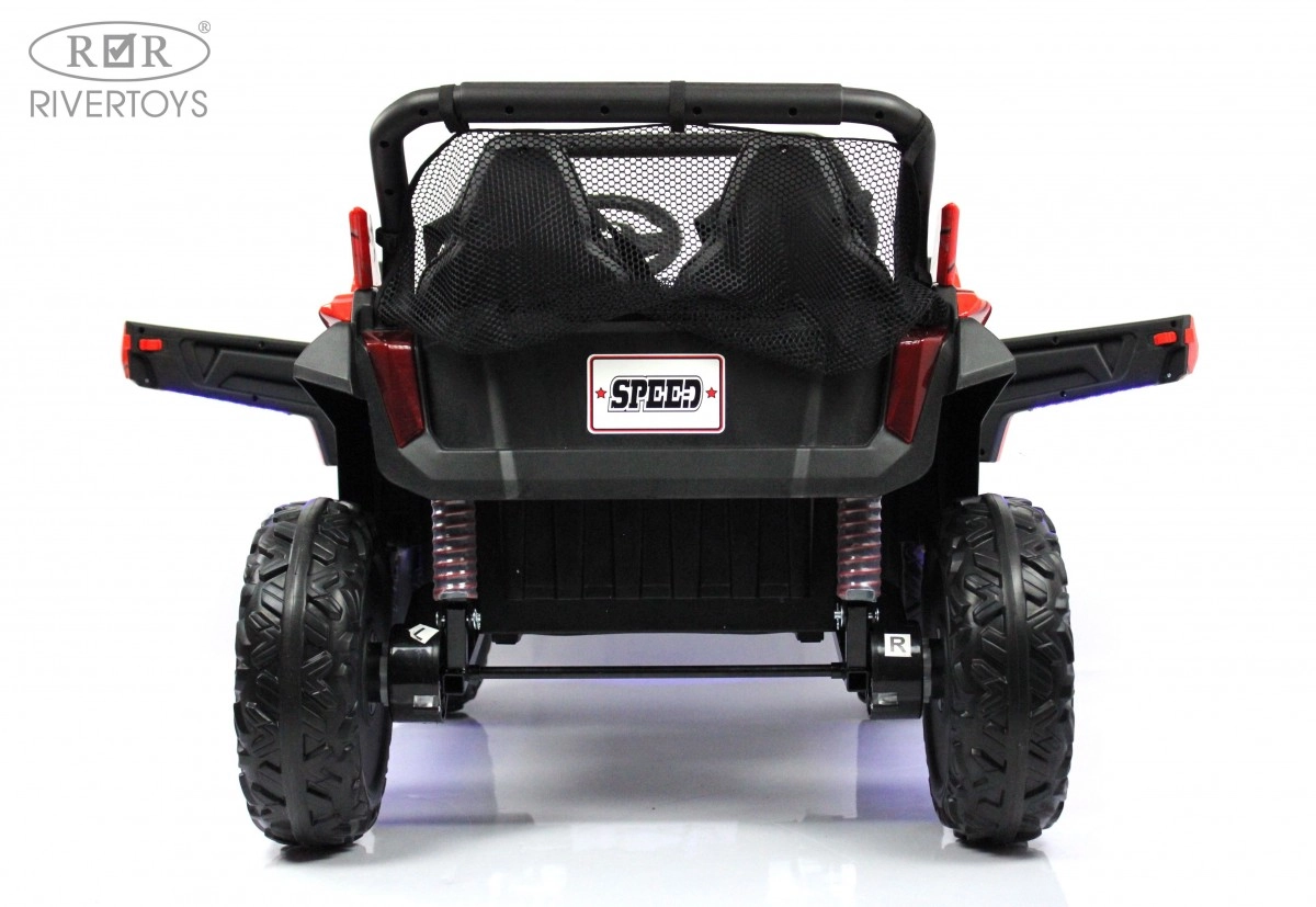Детский электромобиль RiverToys T777TT 4WD красный Spider rpowpe5zps6cgmh6a0k55oa9gtddctxn