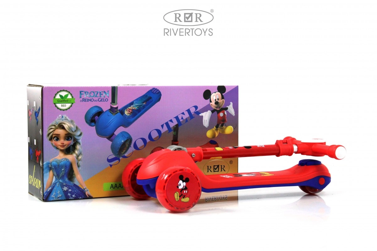 Детский самокат RiverToys HB-105 красный t1kpmd8pjkan83oj722pod0ow54qqafs