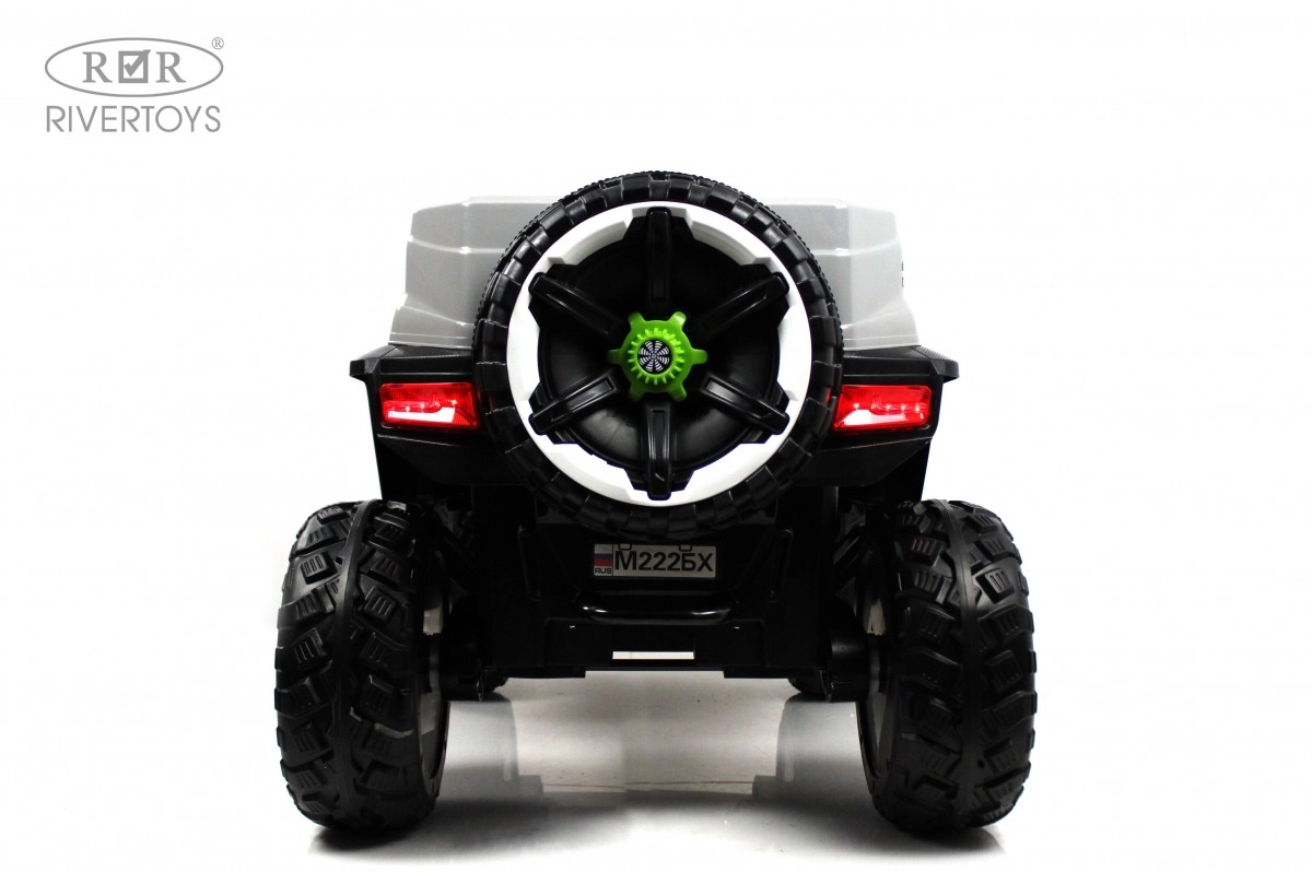 Детский электромобиль RiverToys М222БХ серый w8b3i77636hskqxyvm8i5191icrrfkji