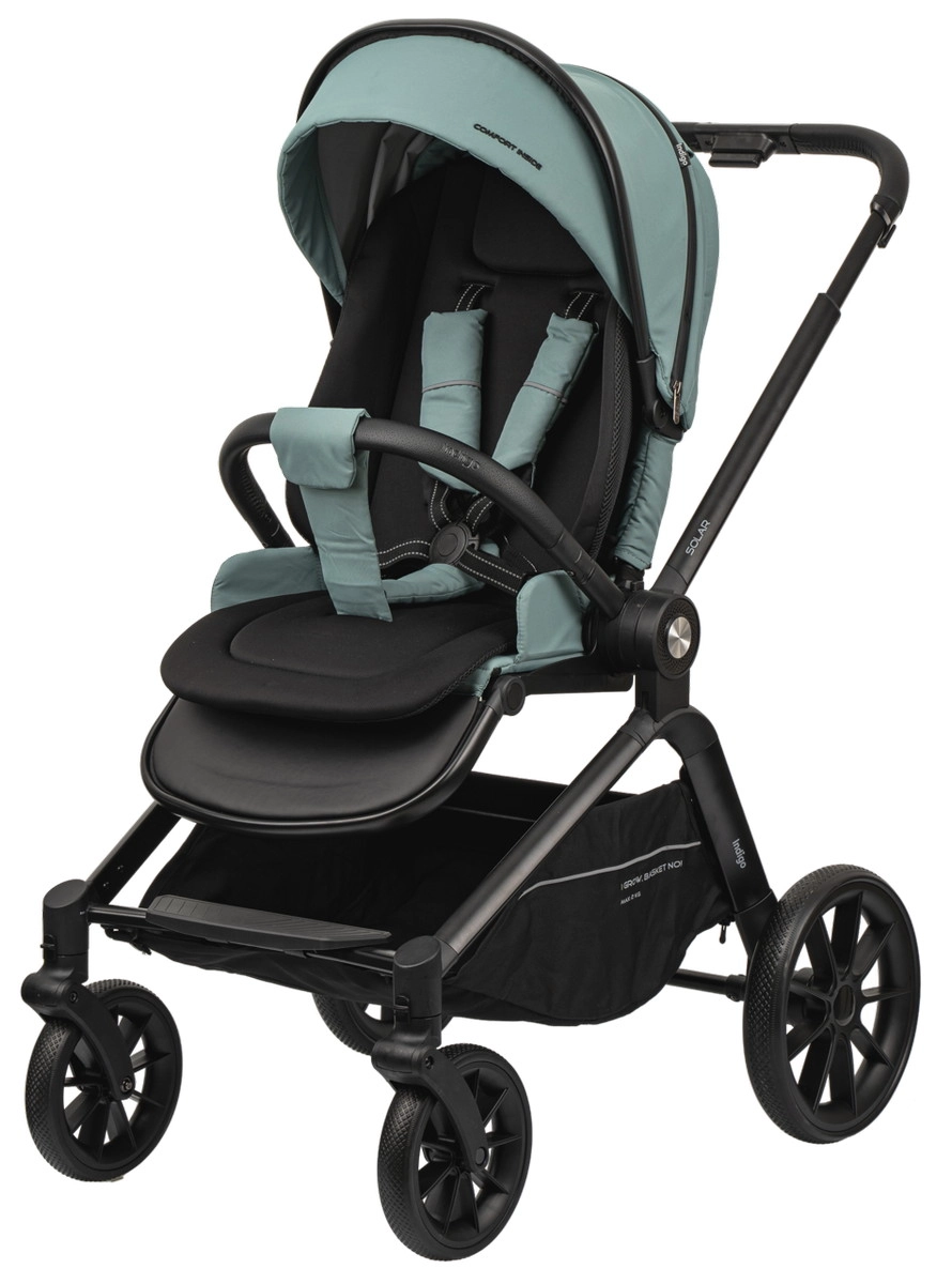 Детская коляска Indigo Solar 2 в 1 зеленый ko25to3htpqwrp7o9pvn2cw8bpoxgdzx
