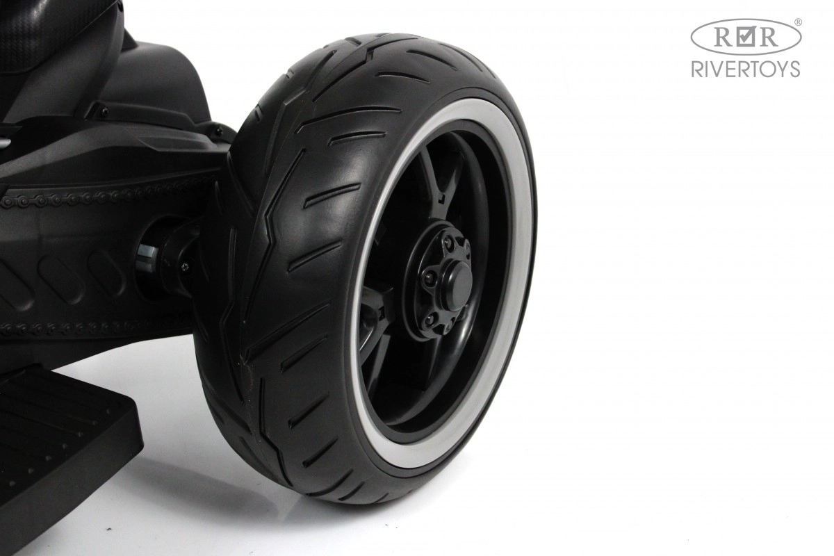 Детский электромотоцикл RiverToys C005MC серый ksb61v1v0fh90odpc1xgo50bssgwkf66