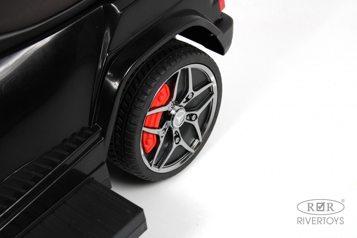 Детский толокар RiverToys Mercedes-Benz G63 Z001ZZ-B черный бриллиант weklrvxyw12g27vc98um5vteau9qr0gi