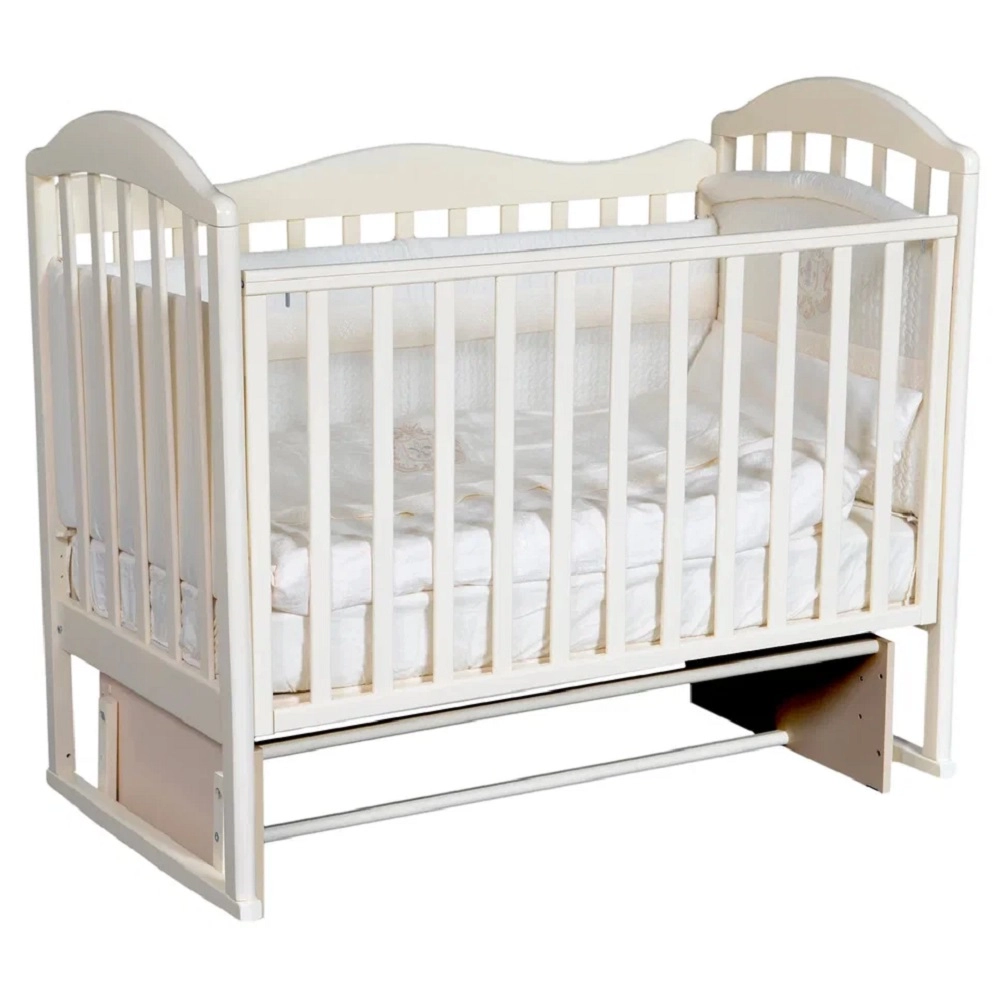 Детская кроватка КЕДР Emily 6 УМ Слоновая кость 108131088-detskaya-krovatka-kedr-emily-6-um--slonovaya-kost