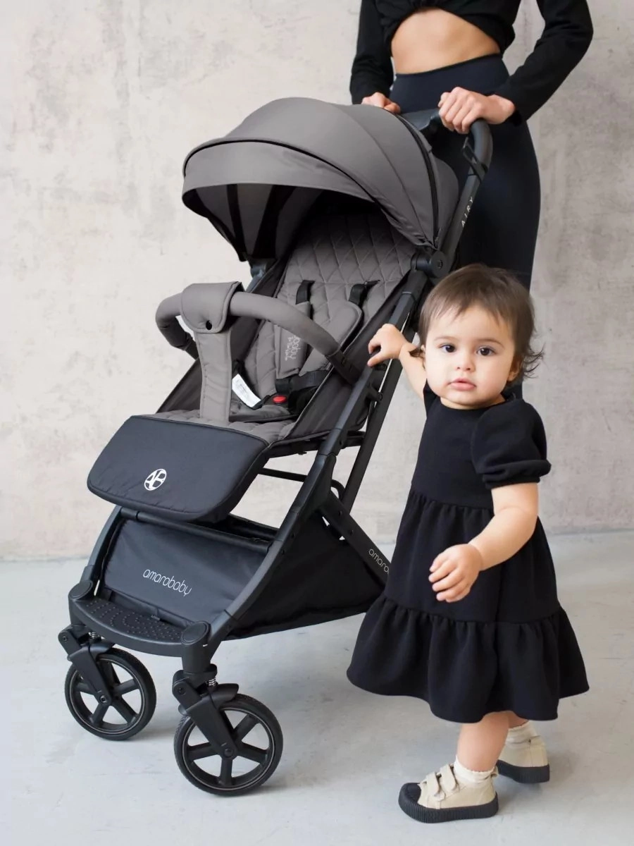 Прогулочная коляска Amarobaby Airy Серый 236xgkrwynvgz1ibjlh85kioa9r1vo2x