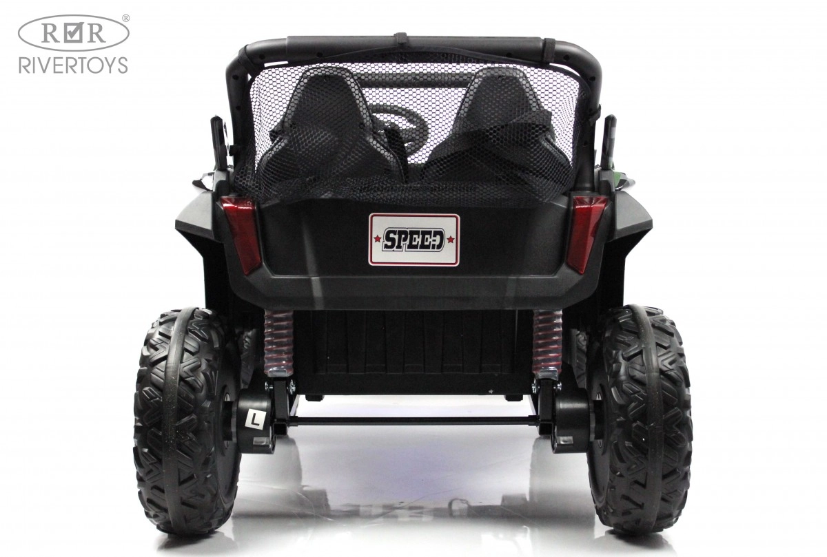 Детский электромобиль RiverToys T777TT 4WD зеленый камуфляж fj3rg9xa44wduq7fzuwd4taminzou8uo