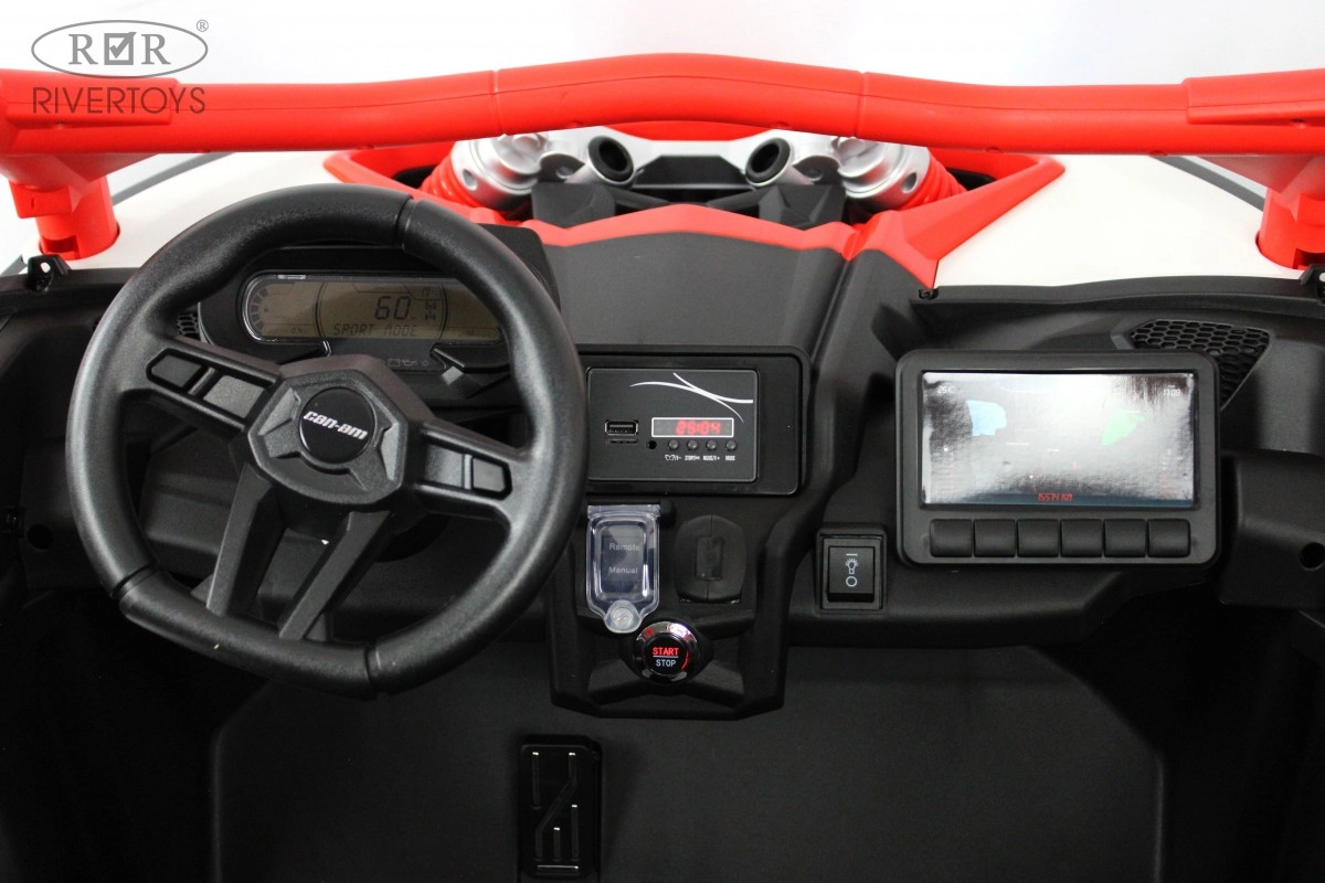 Детский электромобиль RiverToys BRP Can-Am Maverick Y111YY красный sbd12ztaubijh8zgyz08xxsm03u3tb6k