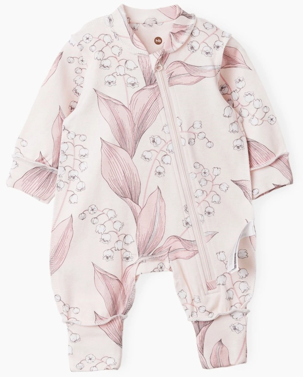 Комбинезон детский Happy Baby 90114 56 розовый necr633sabalu0sad4ne2klsbfz2g2md