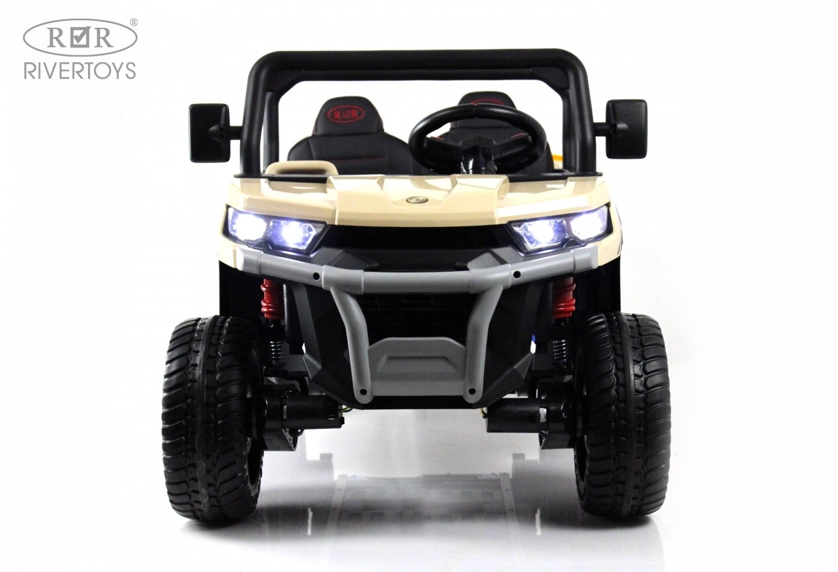 Детский электромобиль RiverToys H005HH кремовый qk8yjl9vz5e2pchhhq7n9czd9h6tx6dm