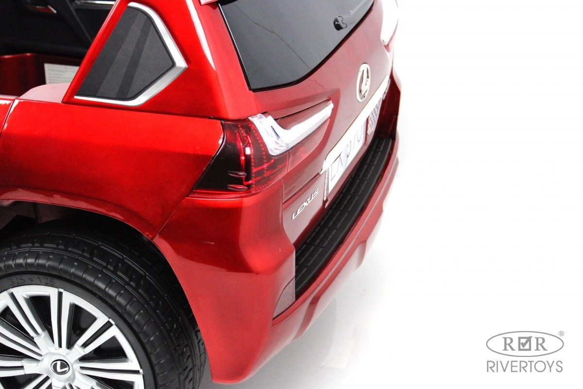 Детский электромобиль RiverToys Lexus LX570 Y555YY красный глянец h0dx3qzy3p59t4t1ev7na08nuq2dsd22