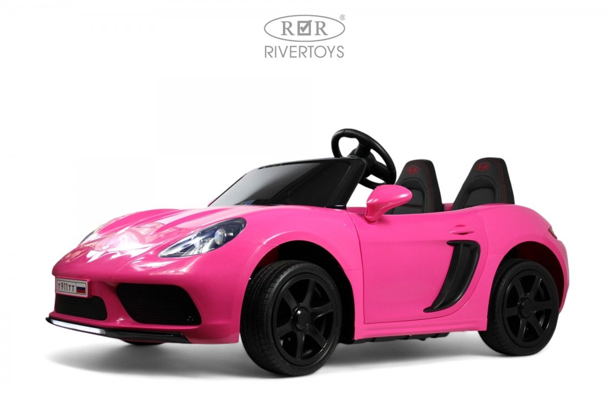 Детский электромобиль RiverToys Porshe Cayman T911TT розовый zlhy96r9gf9sl1lf3gucw7v3mrk53z6v