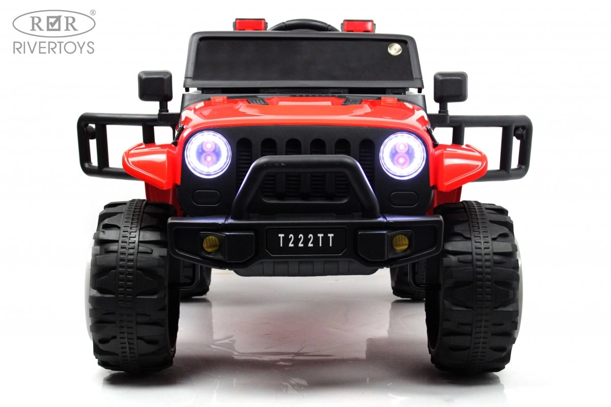 Детский электромобиль RiverToys T222TT 4WD красный mnao63gp9tee63i2v5mhts4c3g8n4mt6