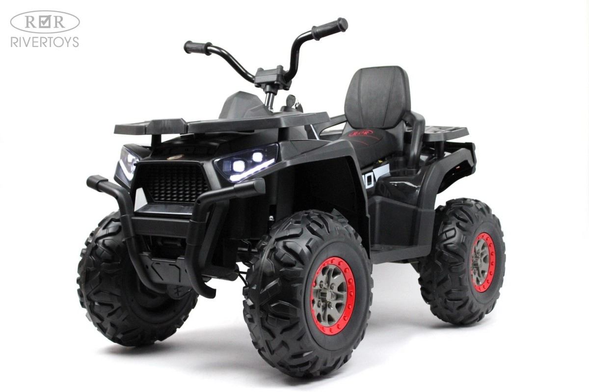 Детский электроквадроцикл RiverToys H999HH черный 7c5sw36rhr1lhwkg6qcbdwmbn2fesk57
