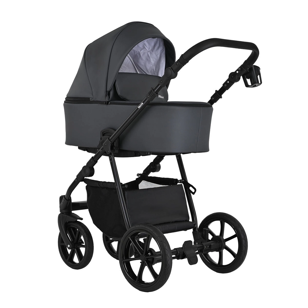 Детская коляска Pituso Tossa Кожа 2 в 1 TS/25/4 Dark Grey k81n2cc5wv5lgbpjxfk9kgwt9ftl0iig