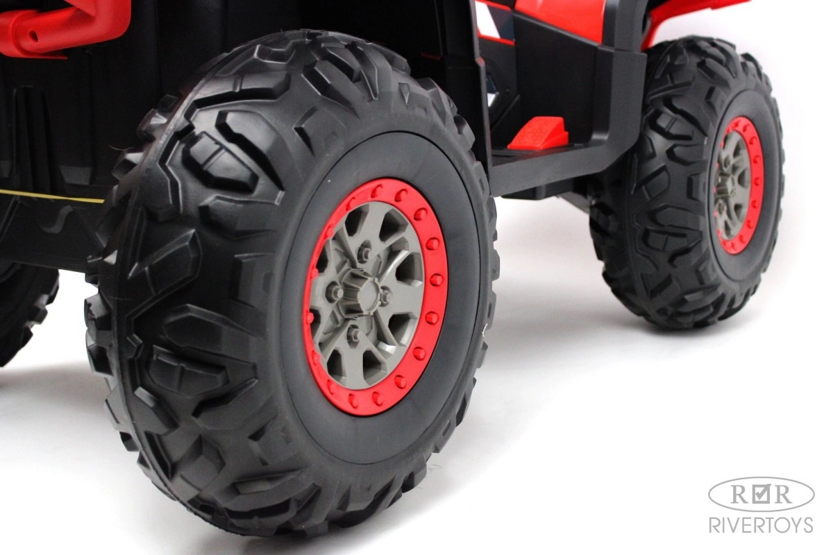 Детский электроквадроцикл RiverToys H999HH красный yfi5qlb2f5316b4051cbqdp1dfj95lji